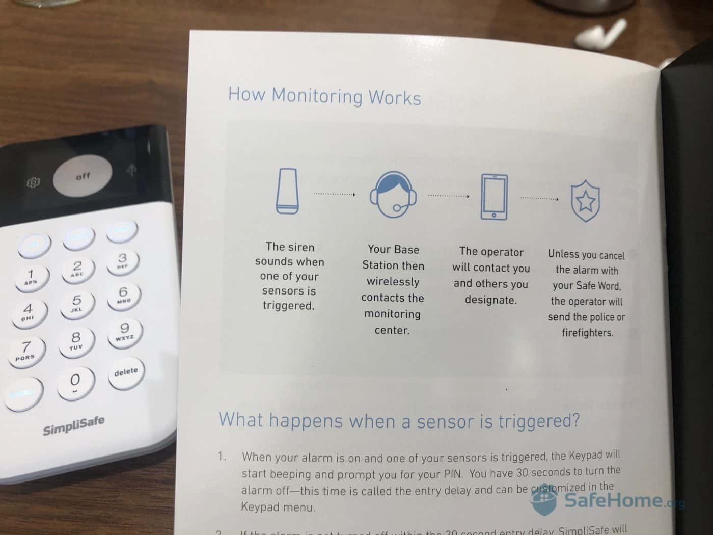 simplisafe monitoring center