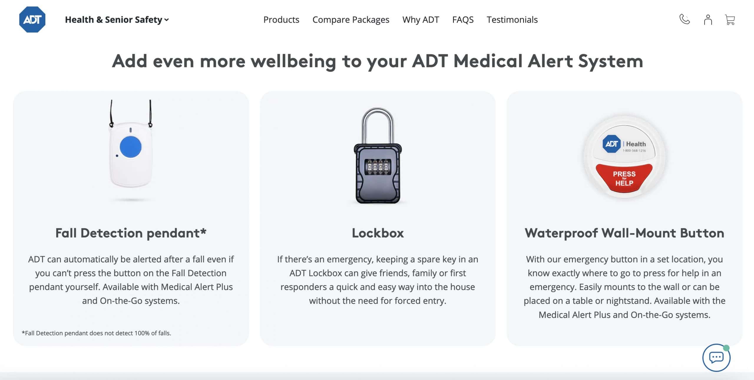 ADT medical alert system accessories