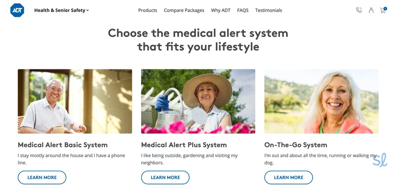 ADT medical alert system plans