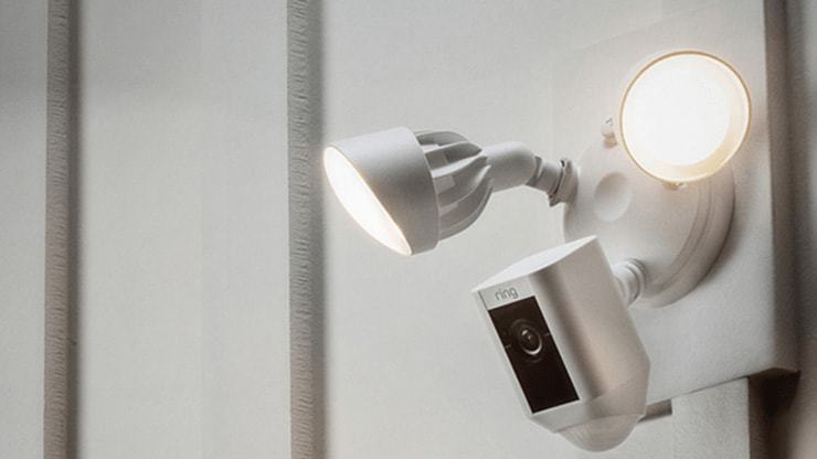 ring security camera with floodlight