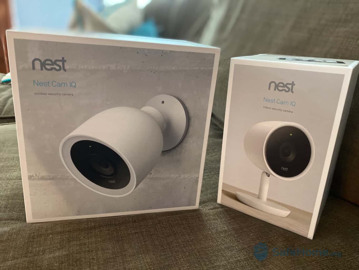 difference between nest cam outdoor and iq