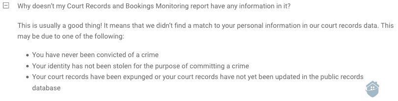 IDnotify Court Record Monitoring