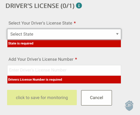 IDnotify Driver's License Monitoring